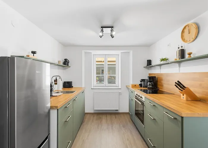 Goltan - Zentral - Kueche - Wifi Apartmán Abensberg